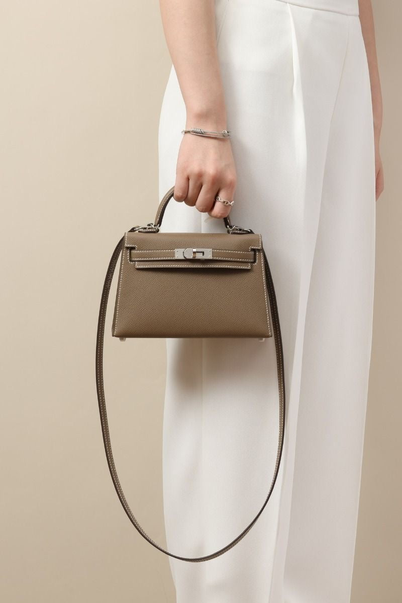 Mini Kelly High Quality Taupe
