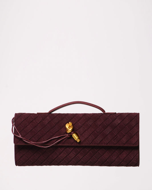 Andiamo Clutch Barolo Velvet