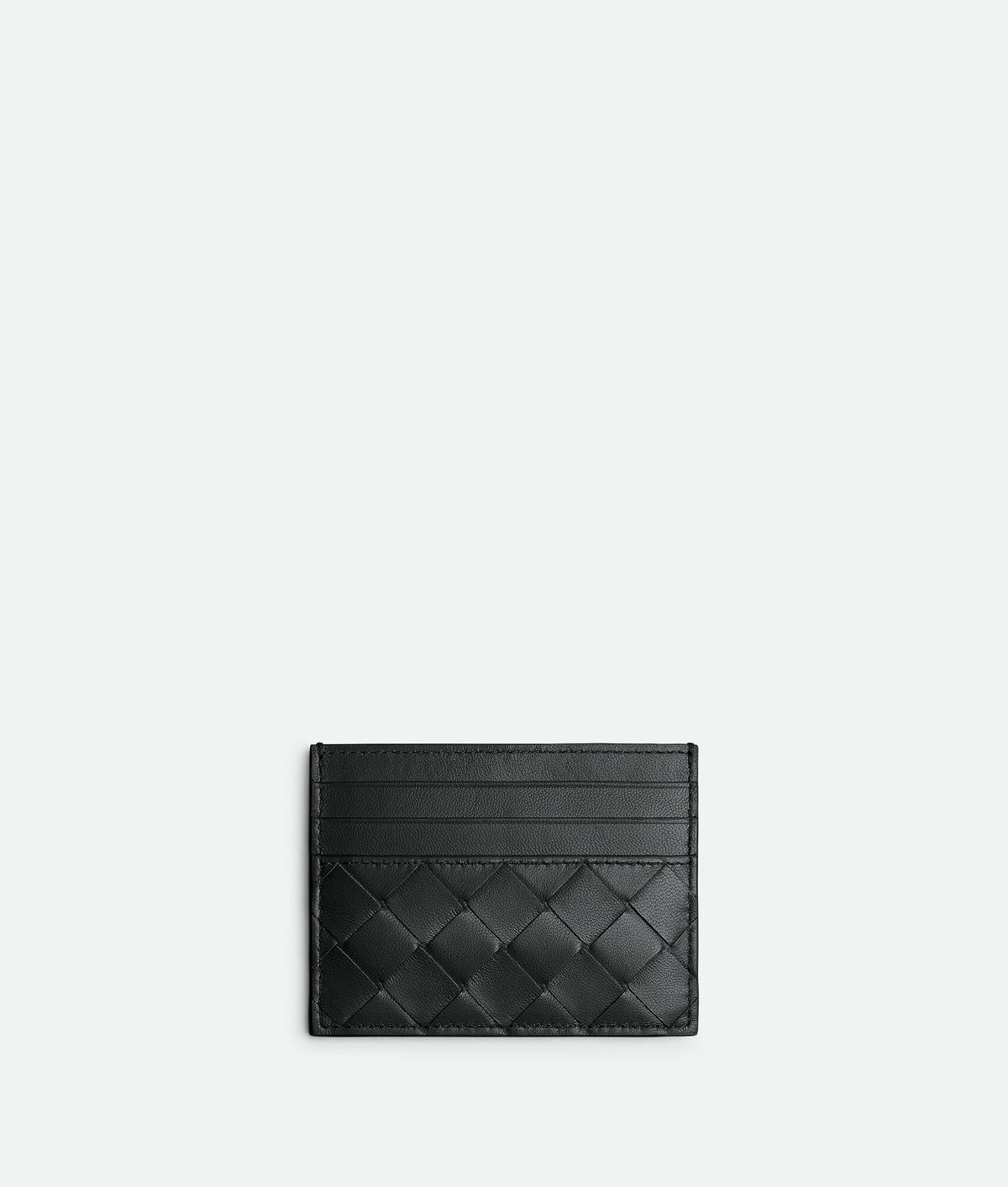 Cardholder Intrecciato Nero