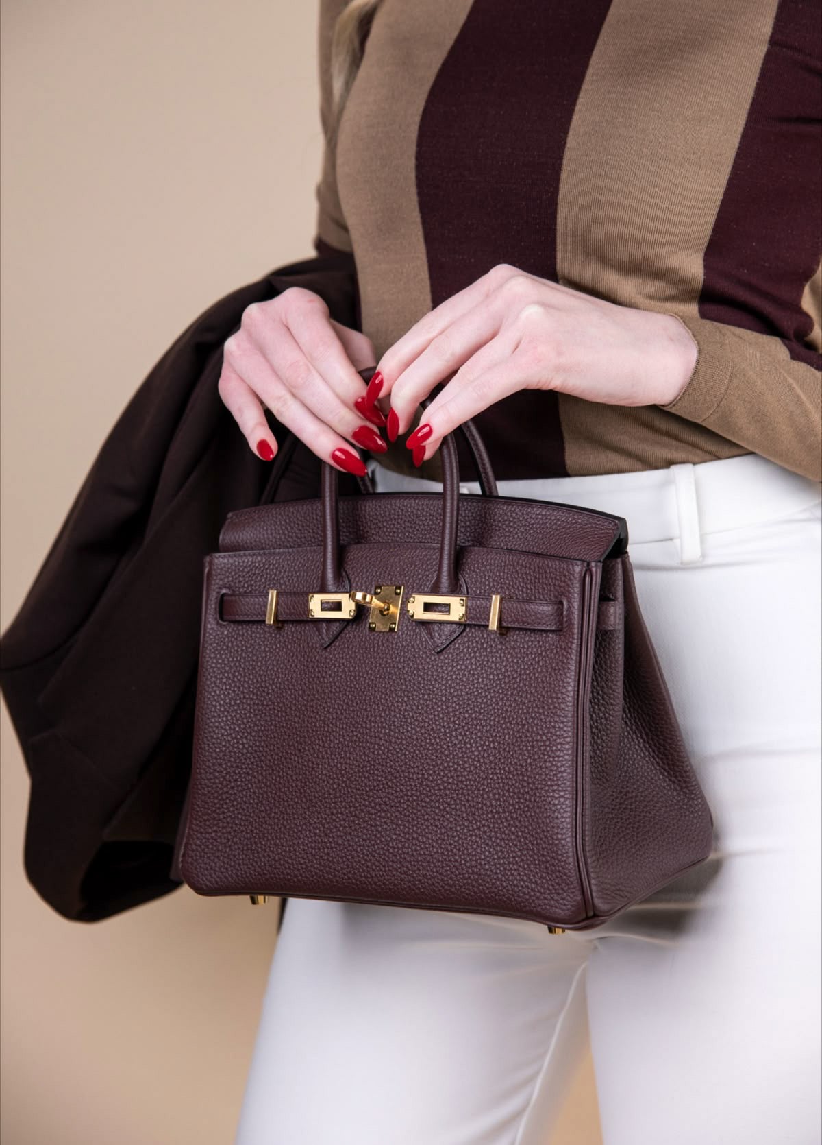 Birkin 25 Marsala