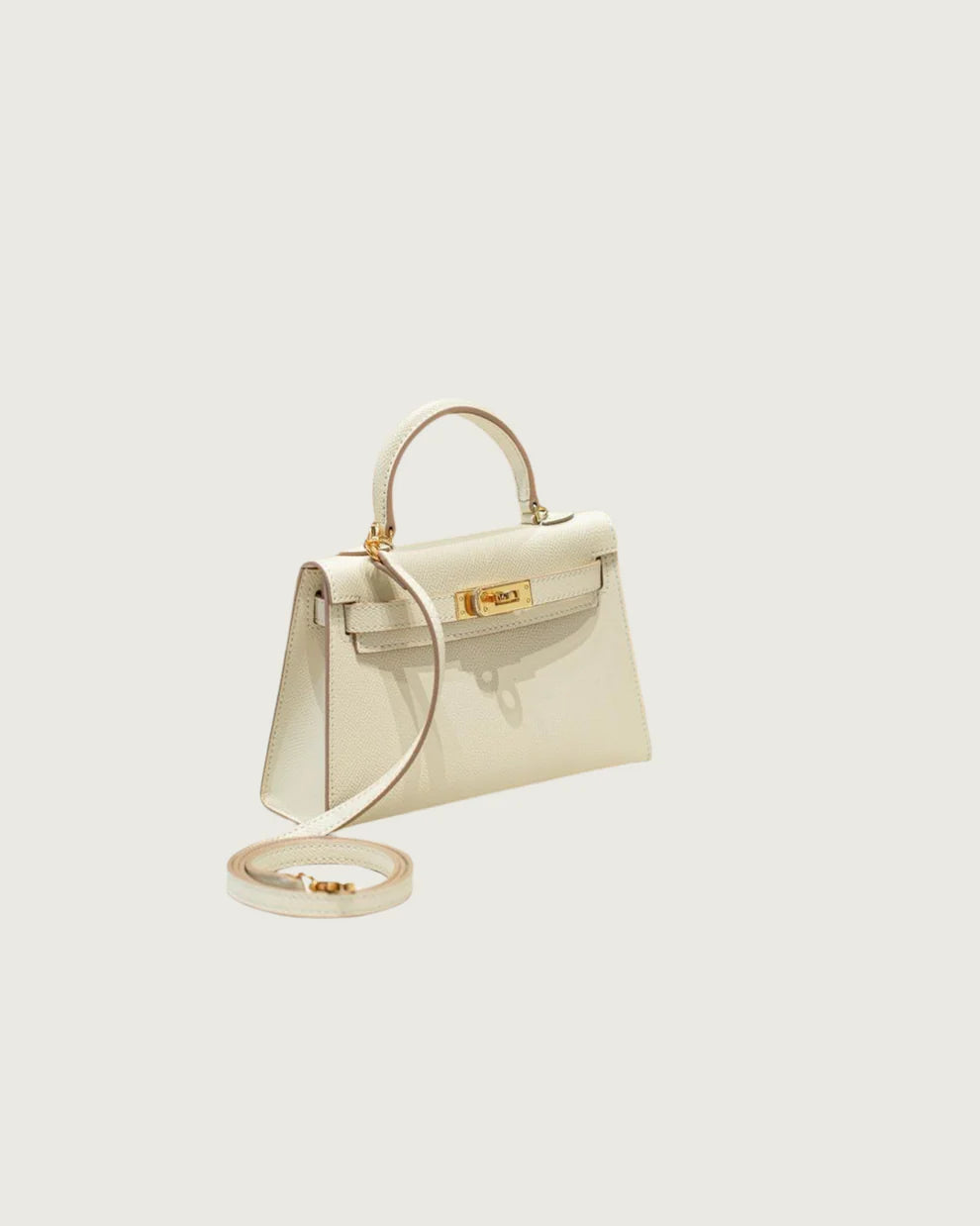 Mini Kelly High Quality Bianco