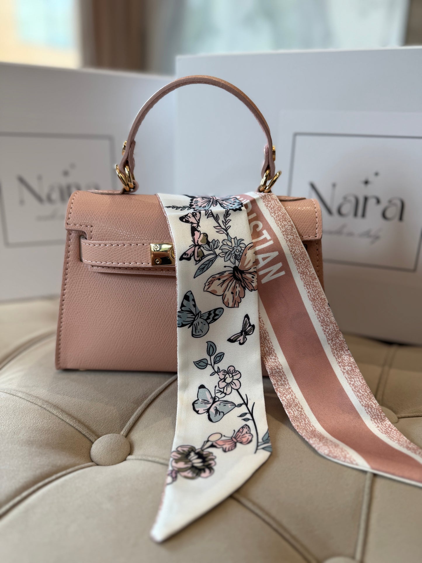 Шалче за чанта Christian D Pink