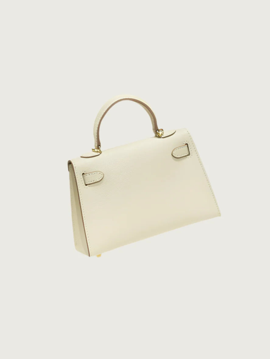 Mini Kelly High Quality Bianco