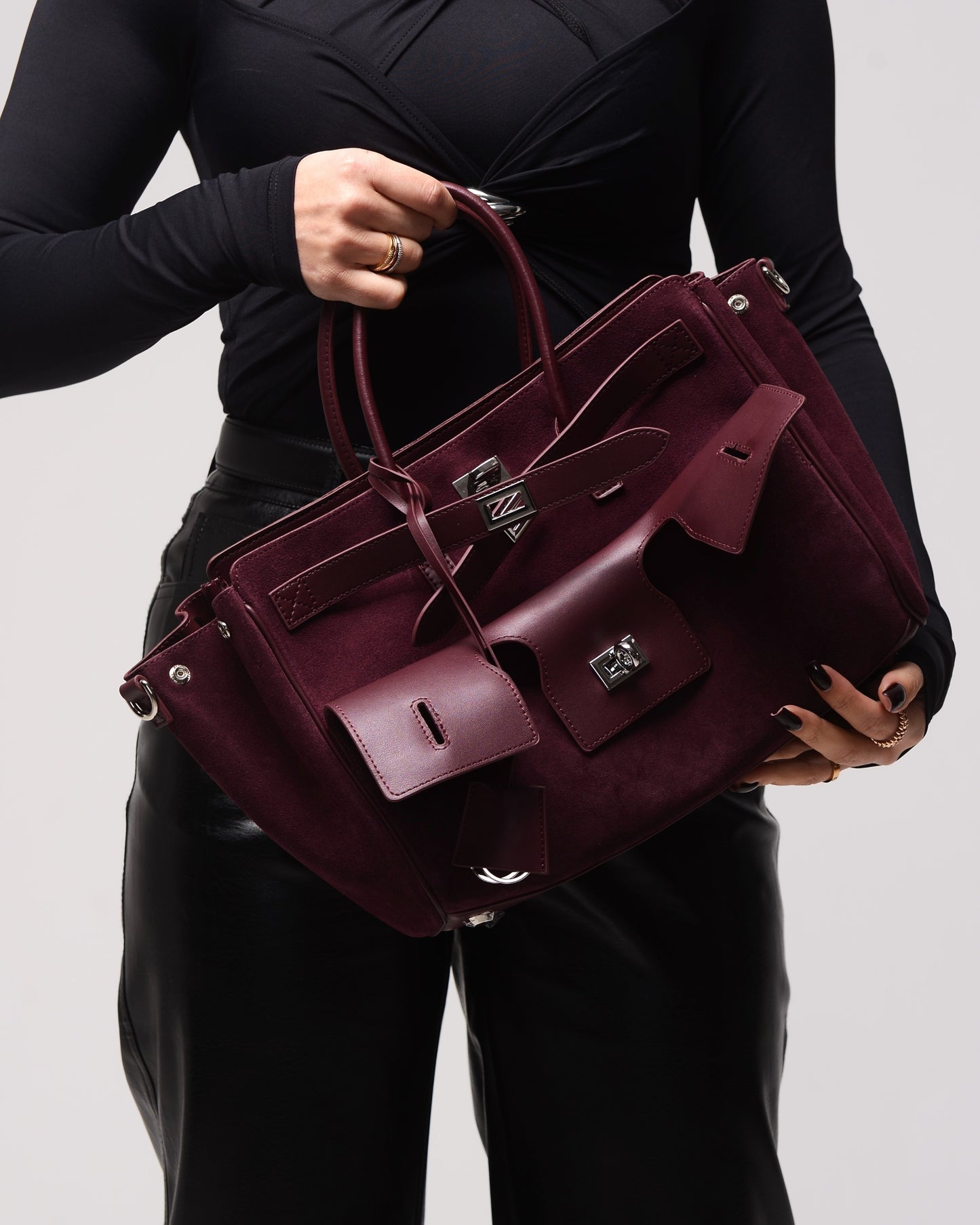 Bel Air Bordo Suede