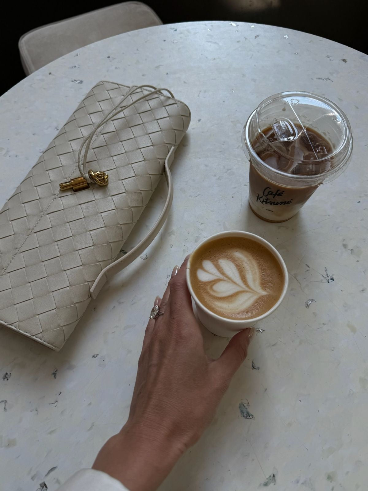 Andiamo Clutch Pearl