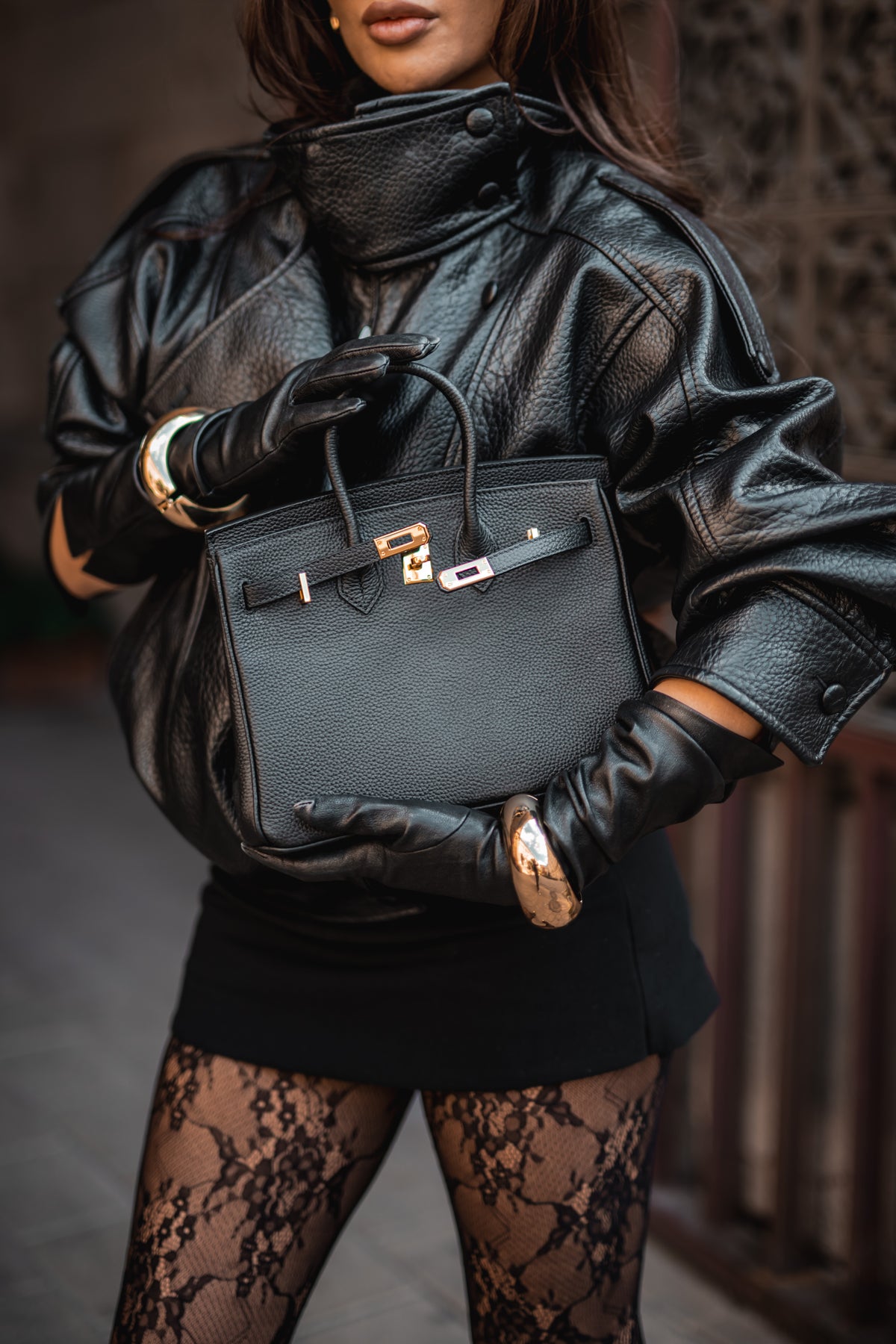 Birkin 25 Nero