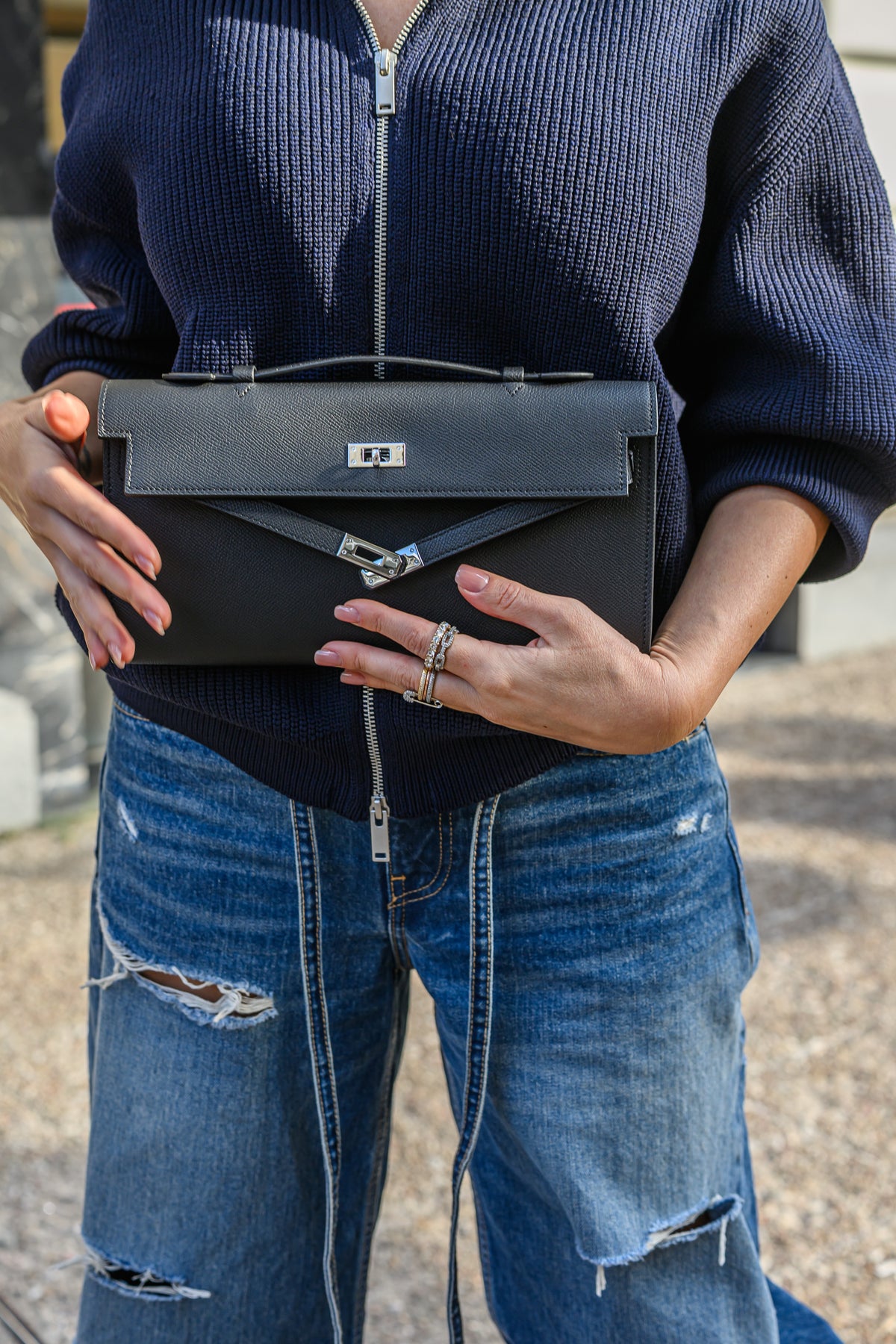 Kelly Clutch Nero