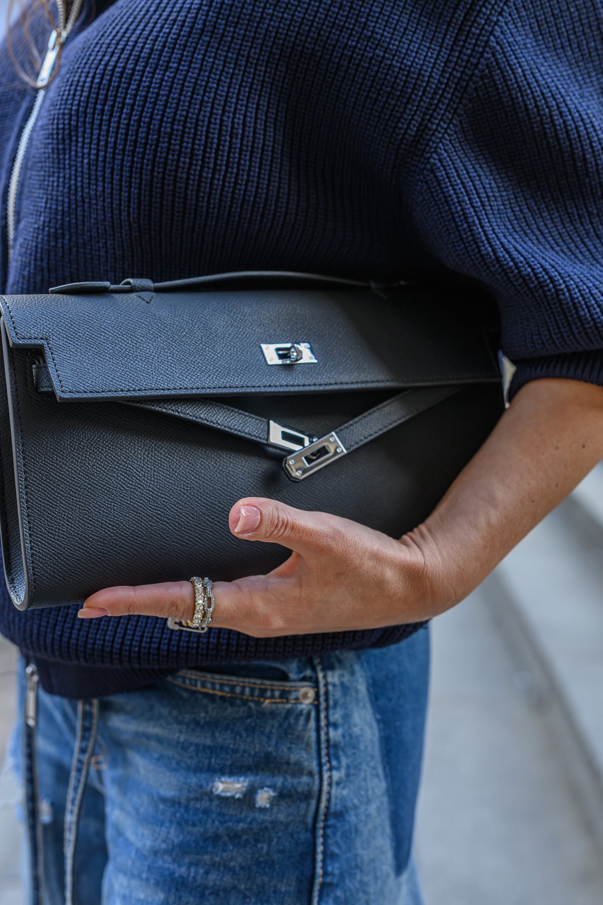 Kelly Clutch Nero