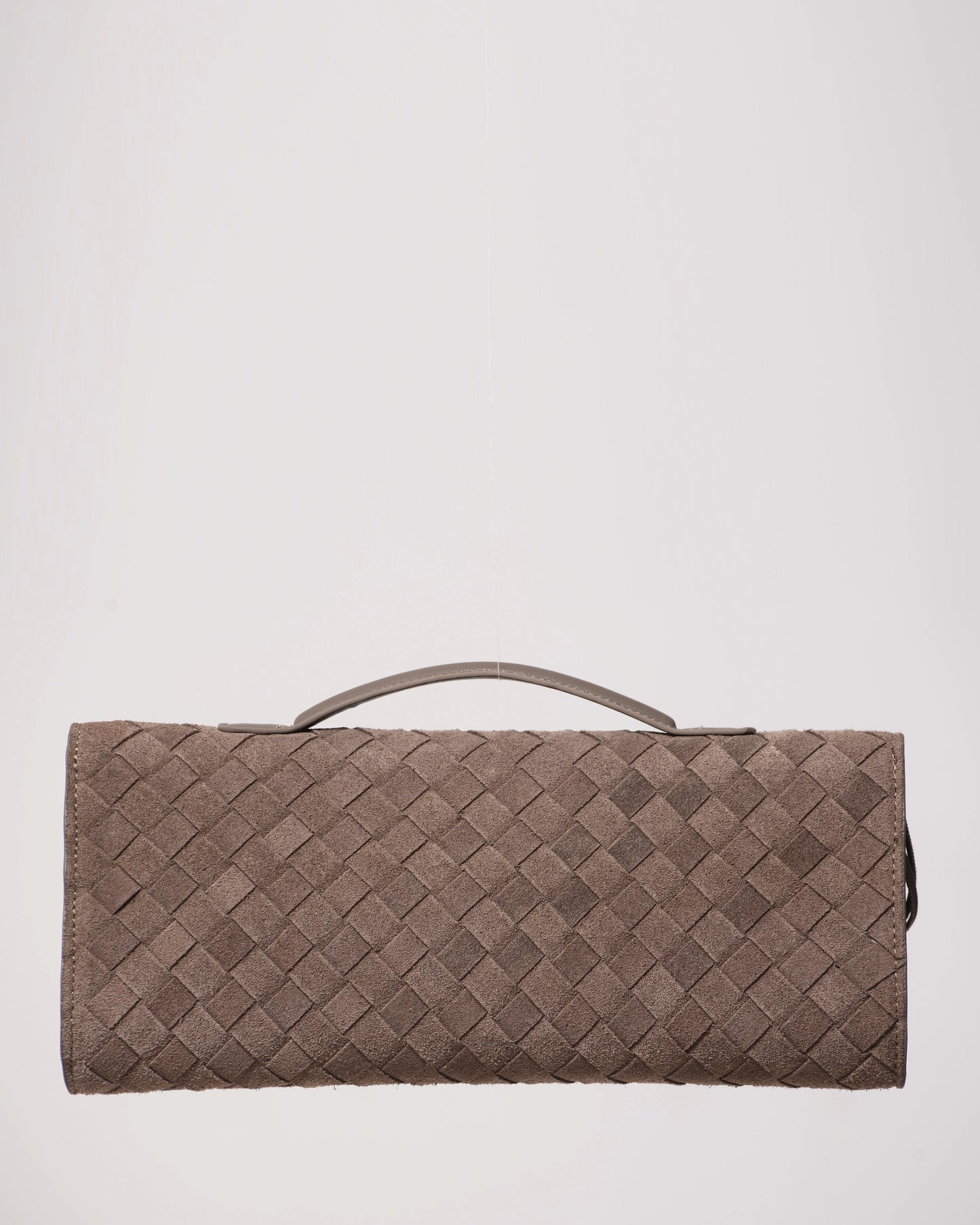 Andiamo Clutch Taupe Velvet